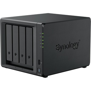 Synology DiskStation DS423+ serveur de stockage NAS Rack (8 U) Ethernet/LAN Noir J4125