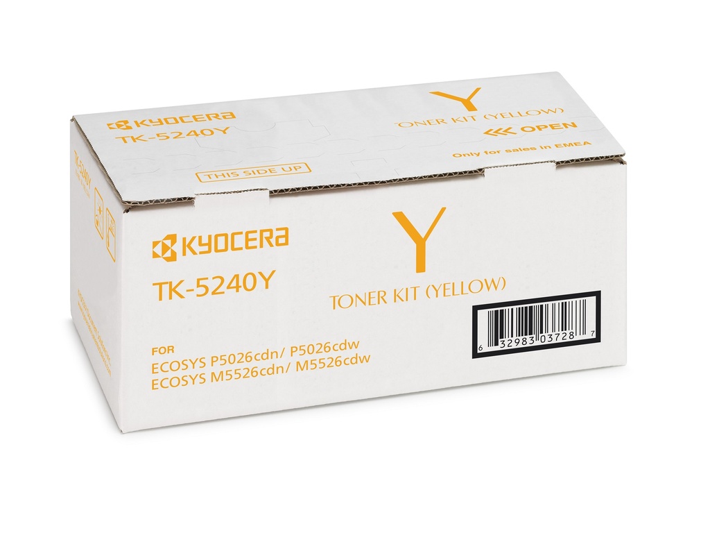 KYOCERA TK-5240Y Cartouche de toner 1 pièce(s) Original Jaune