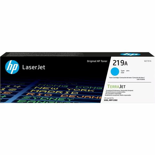 HP 219A CYAN ORIGINAL LASERJET TONER