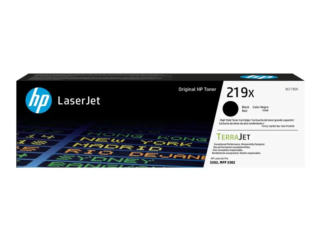 HP 219X BLACK ORIGINAL LASERJET TONER 