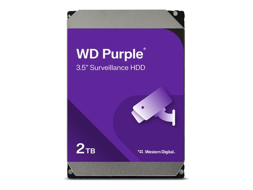 Western Digital Purple WD23PURZ disque dur 3.5" 2 To SATA