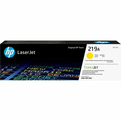 HP 219A YELLOW ORIGINAL LASERJET TONER