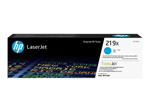 HP 219X CYAN ORIGINAL LASERJET TONER